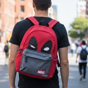 Bioworld Marvel Deadpool Hidden Quote Backpack (Deadpool)